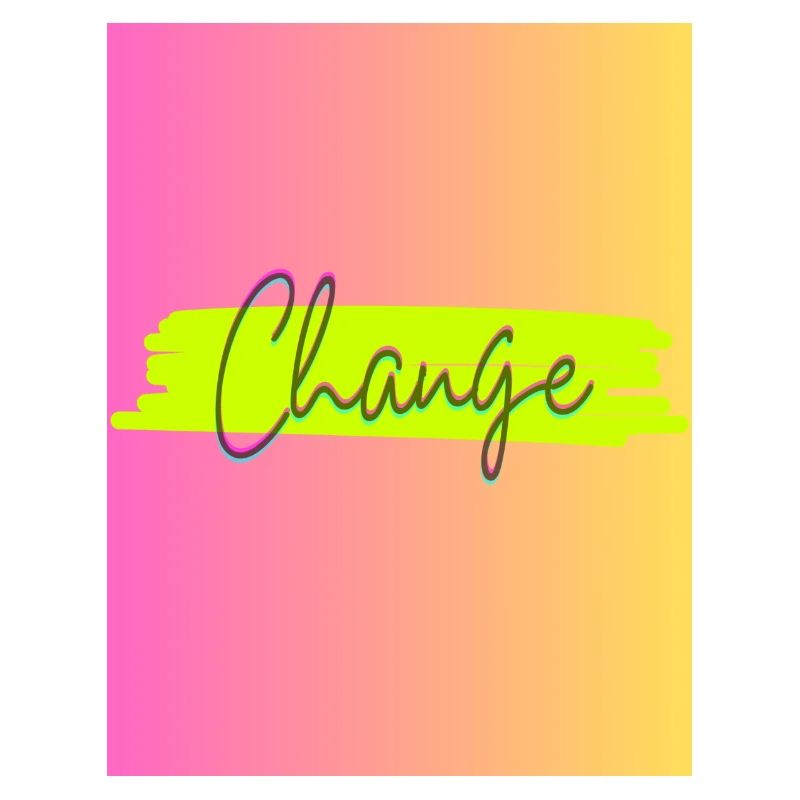 Changer « le rose devient jaune »