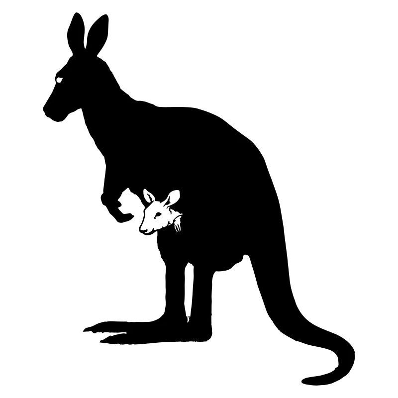 Kangaroo Silhouette