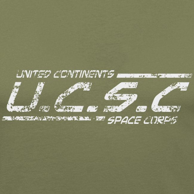 Damaged UCSC Logo White - Space Precinct Zero