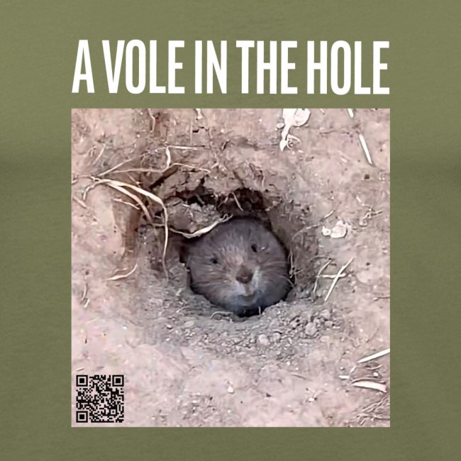A vole in the hole