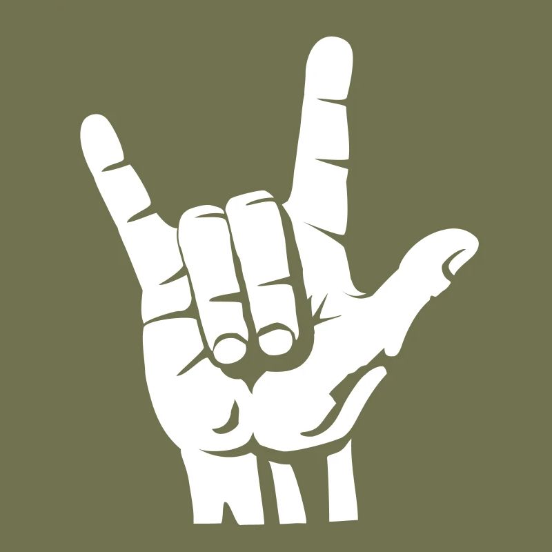 Devil Rock Hand (short) 1c