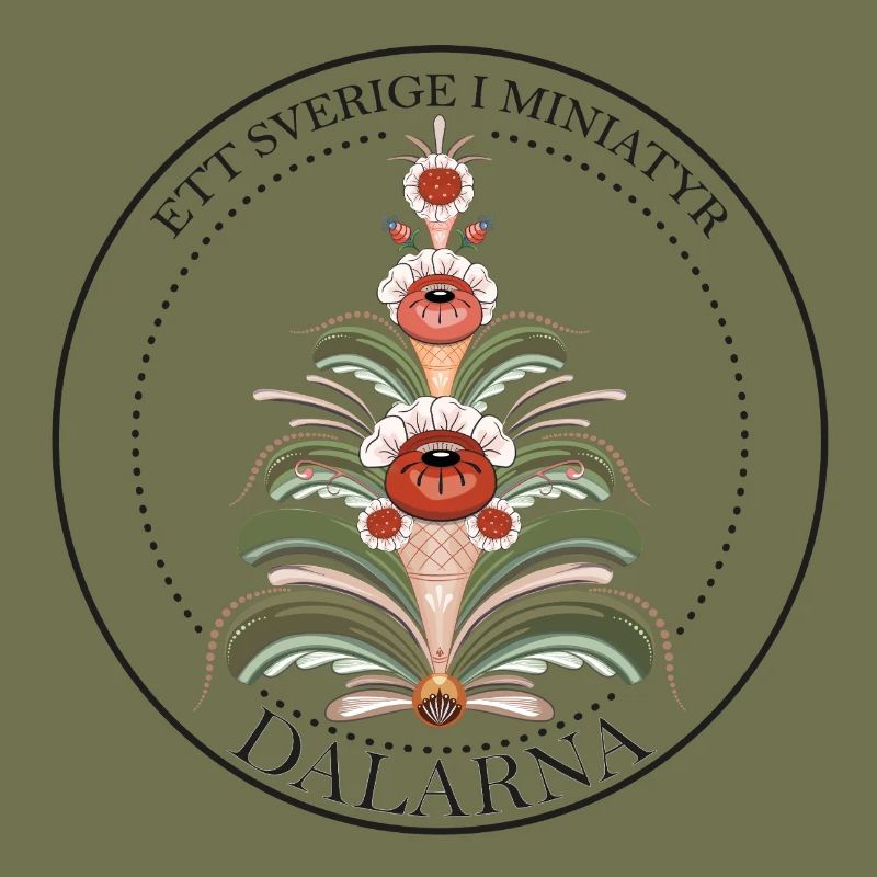 Dalisk kurbien dans les tons bruns