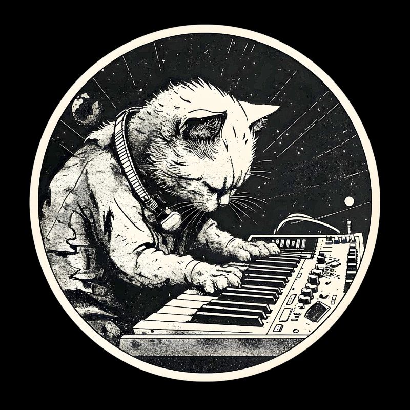 Space Synth Cat