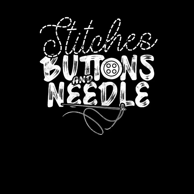 Boutons de points et aiguilles - points de suture