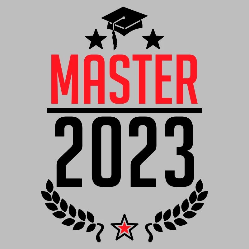 Abschluss 2023 - Master 2023 Studium Student Uni