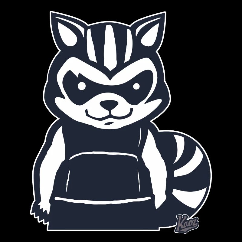 Rowdy Randy Waschbär