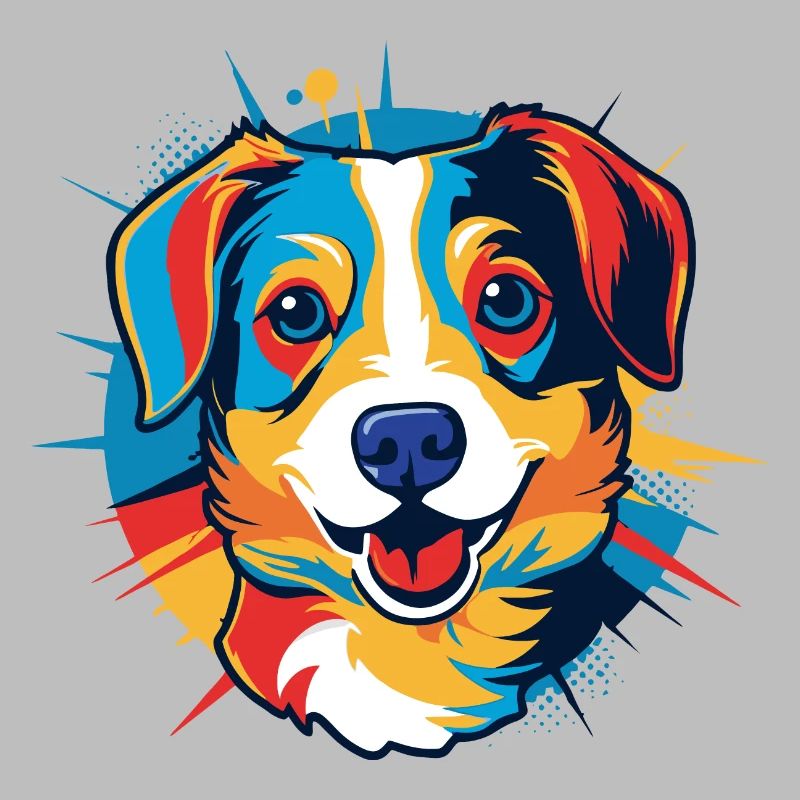 Chien Pop Art
