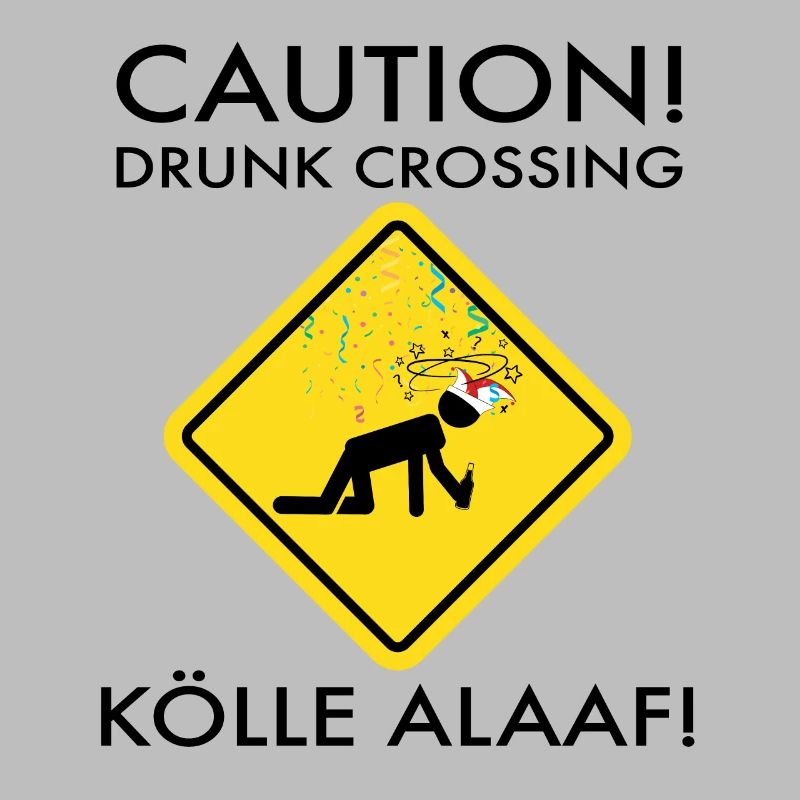Carnival Costume Kölle Alaaf Cologne Caution Drunk