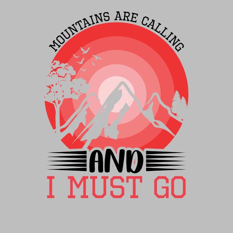 Die Berge rufen Wandershirt