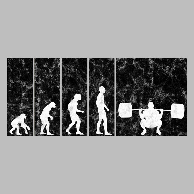 Musculation Bodybuilder GYM Evolution Rétro
