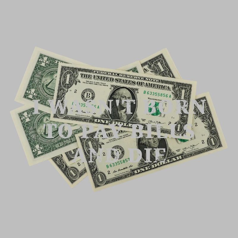 Payer les factures et mourir