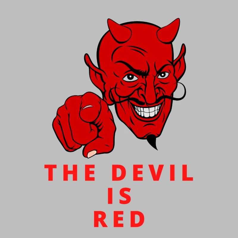 The devil is red