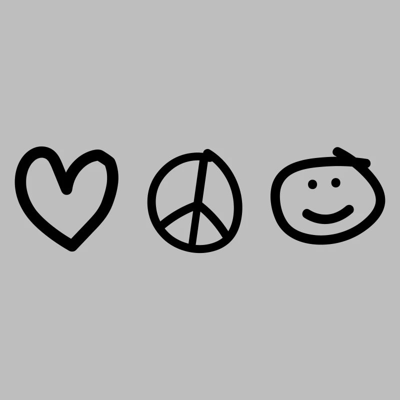 peace love smile