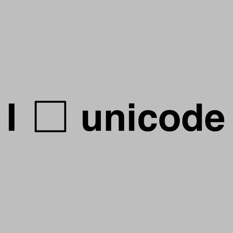 I ■ unicode