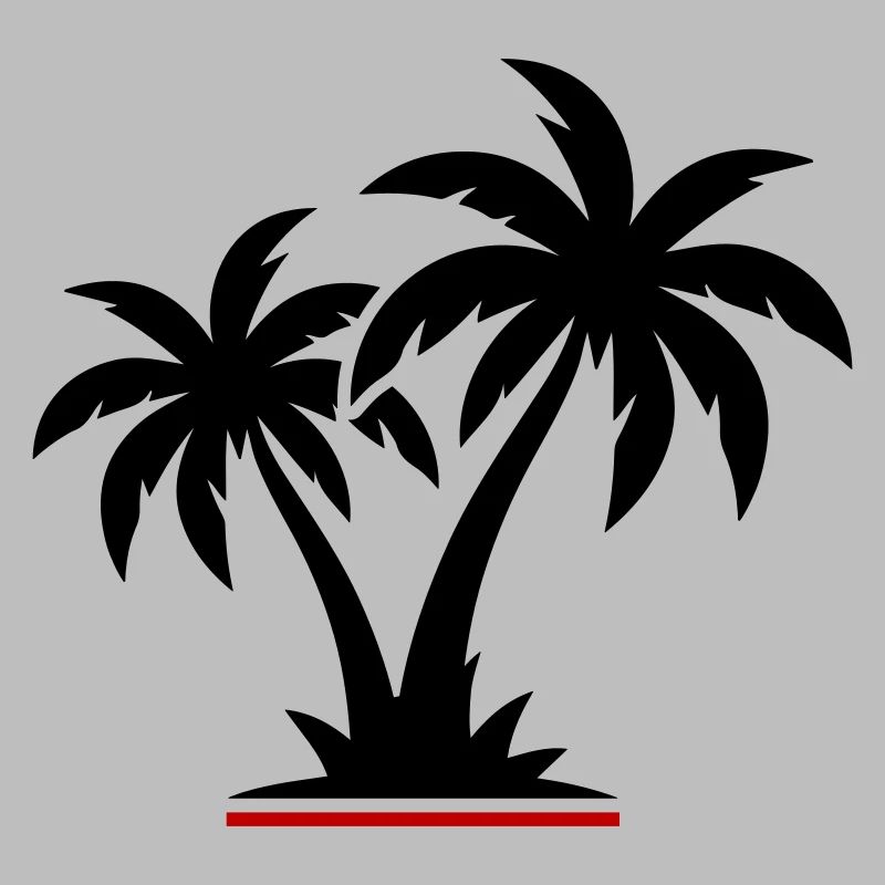 Palm Trees Beach Icon