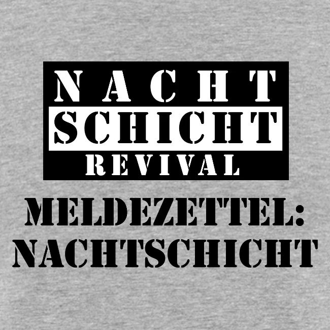 Meldezettel Nachtschicht