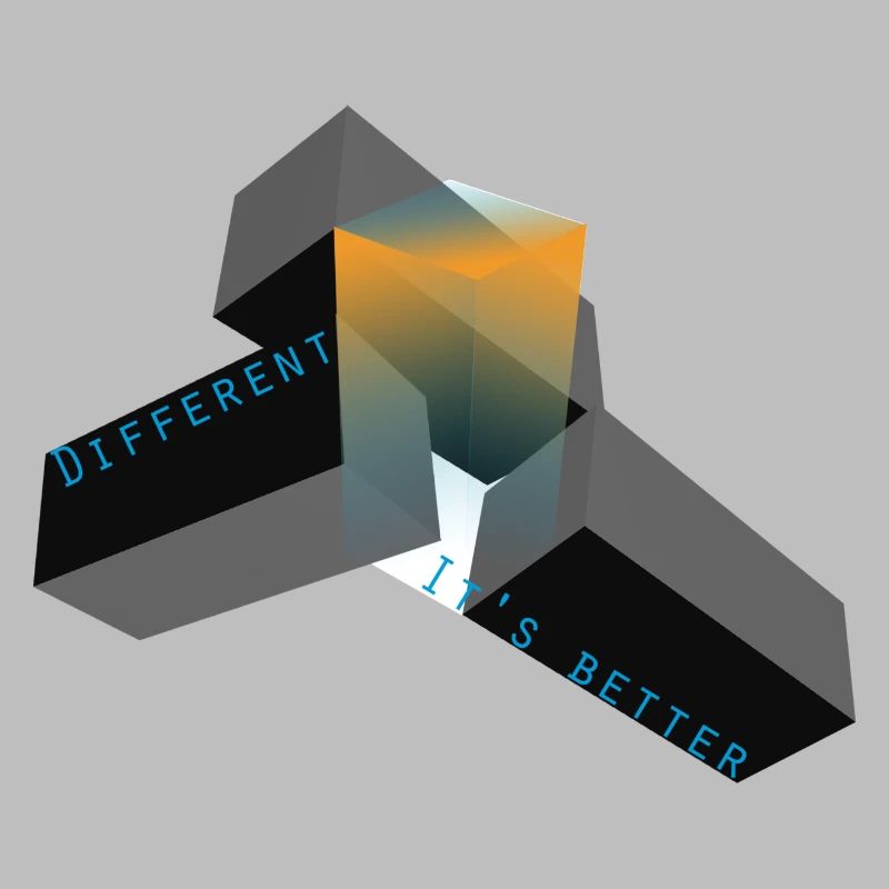 Being Different is Better Superior Abstract Art