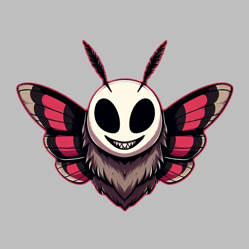 Evil Moth - Mothman Cryptid