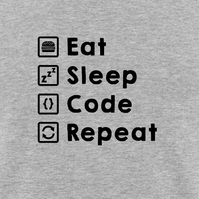 Eat Sleep Code Repeat