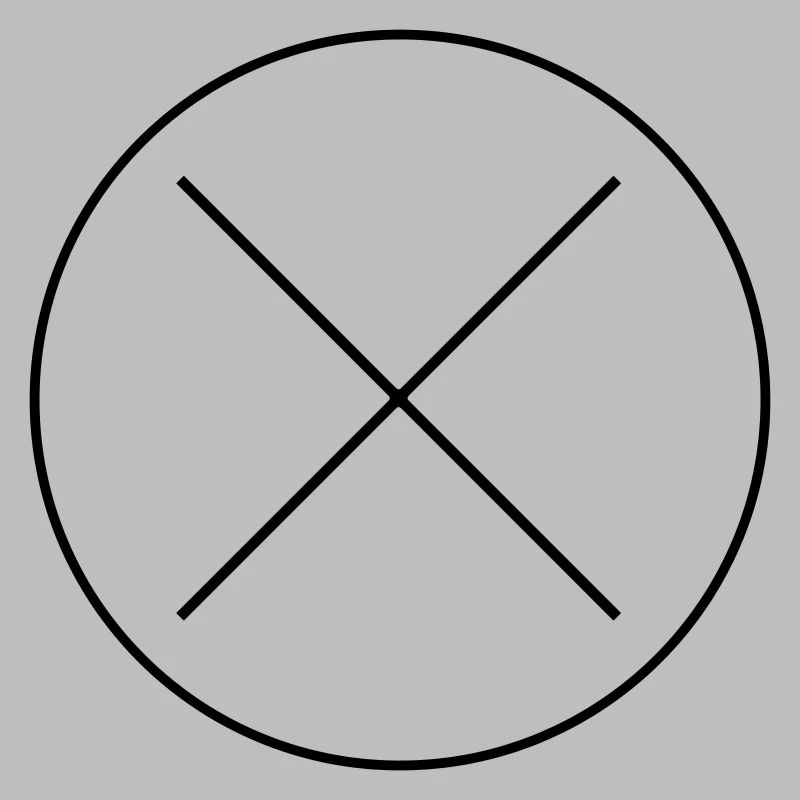 Circle with Cross Personalization Color Changing
