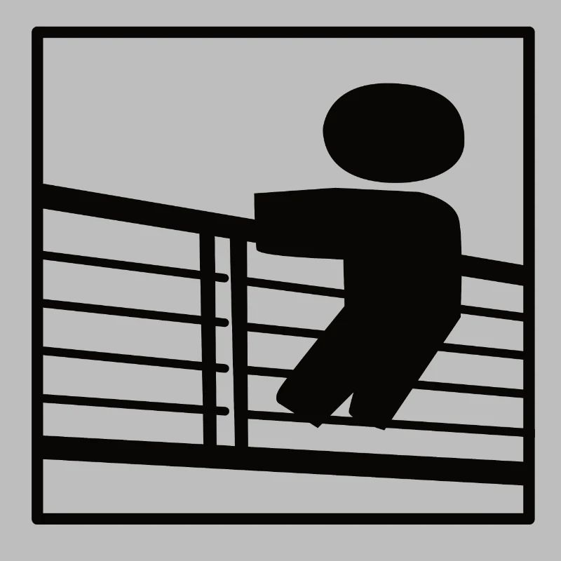 Invité de clôture, balustrade, vue