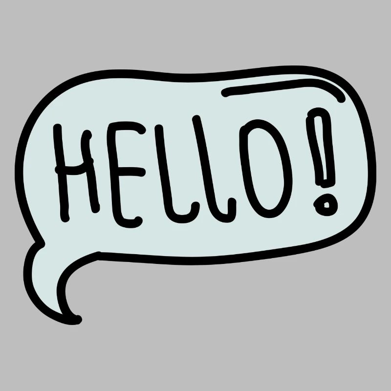 Hello! Says Hello