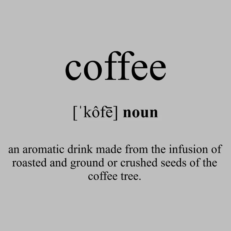 Coffee (Kaffee) Definition Dictionary