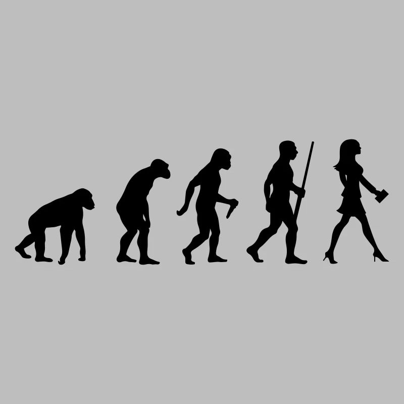 Evolution der Frau
