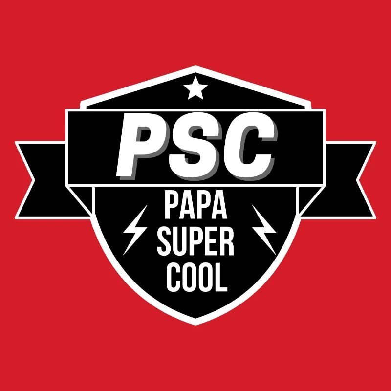 Papa Super Cool cadeau humour citation