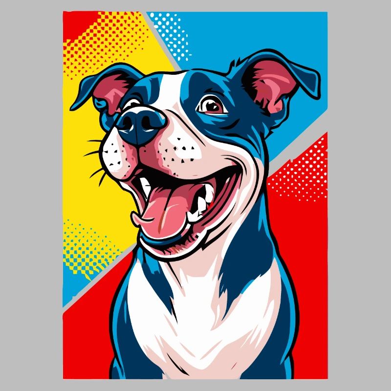 Chien Pop Art