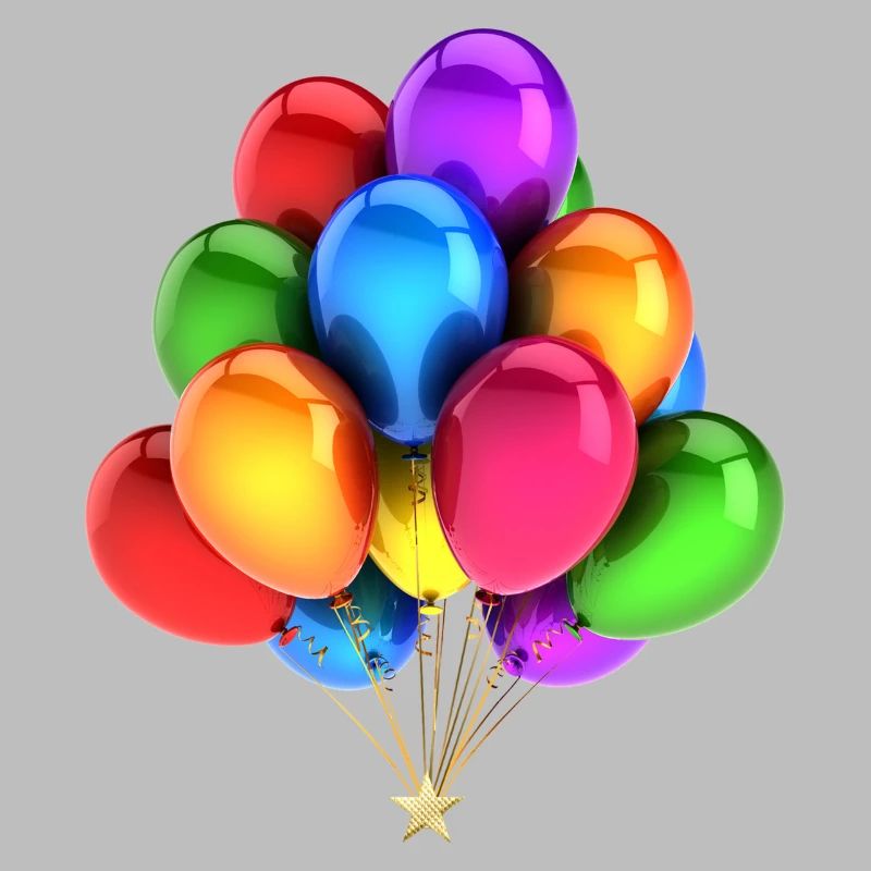 Ein Strauß Luftballons