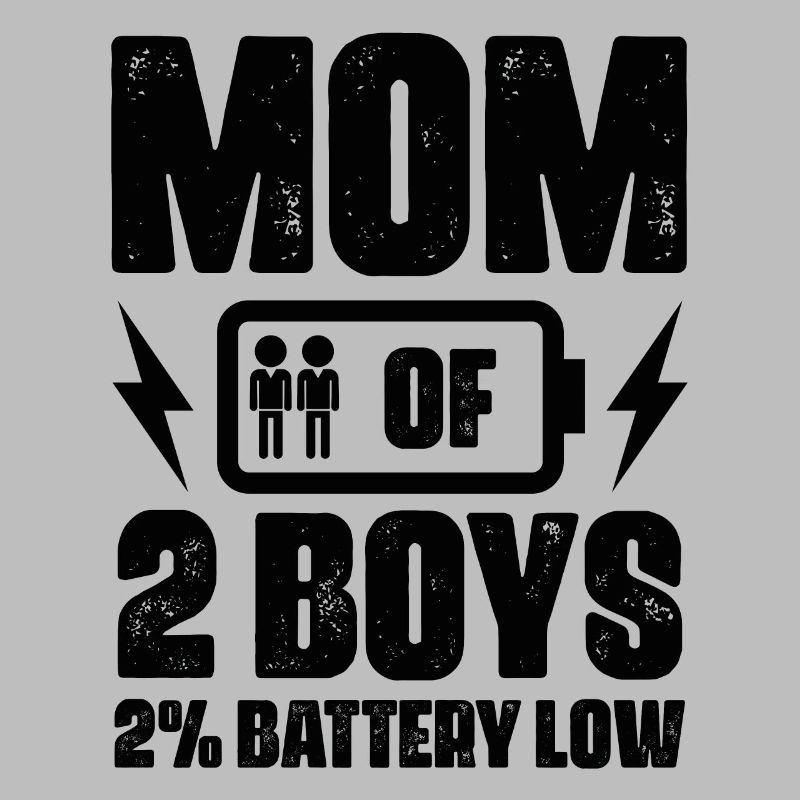 Mama Von Zwei Jungs Mutter Muttertag