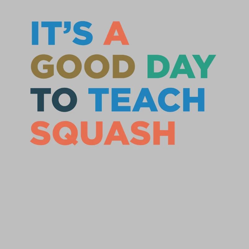 Teaching squash coaches