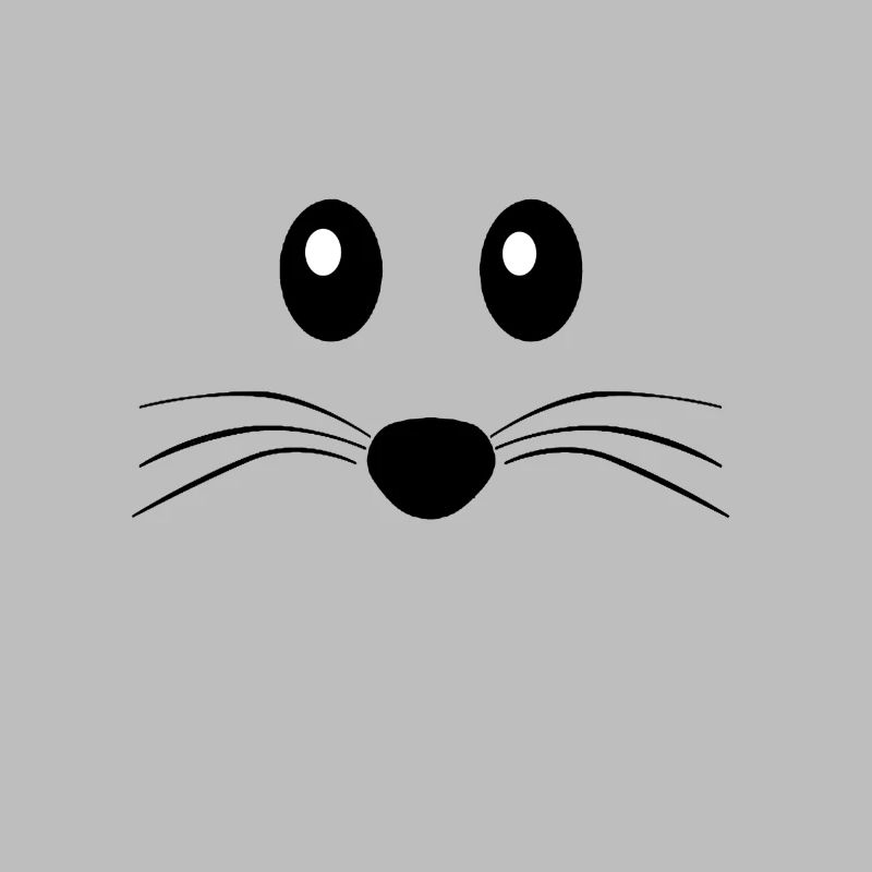 Cute Mouse Muzzle - Mice Face Gift Idea