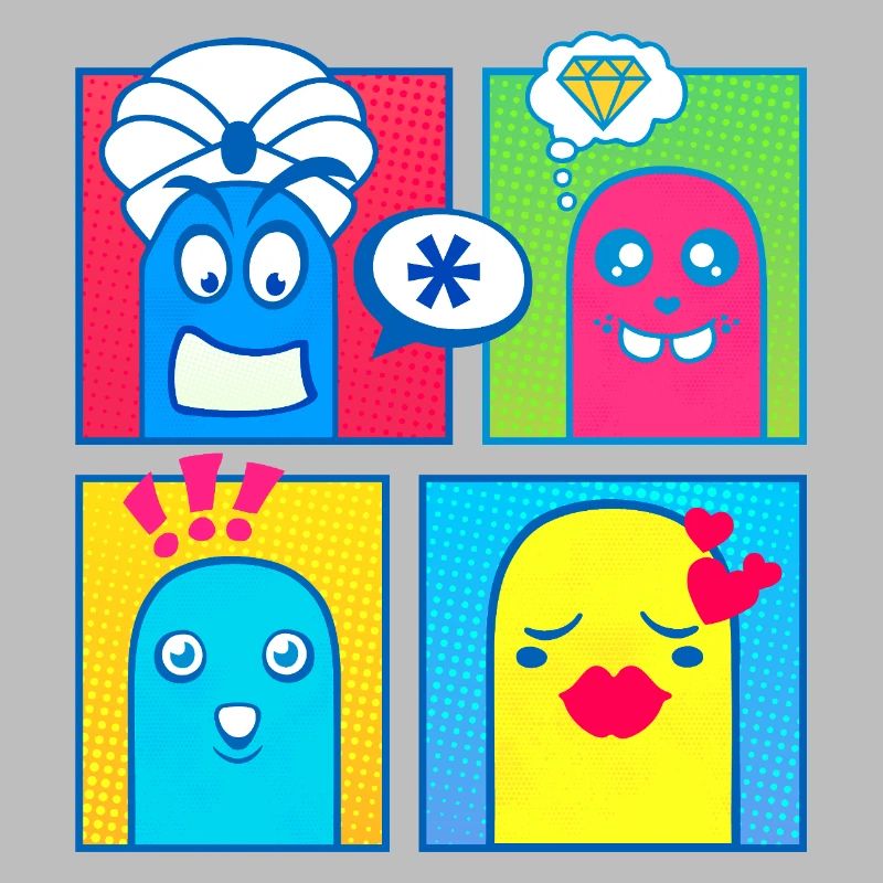 Small Creatures (Comic, Pop Art)