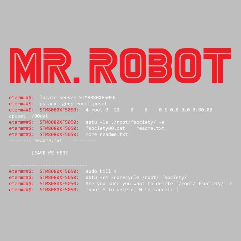 Hacker, mr. robot, computer