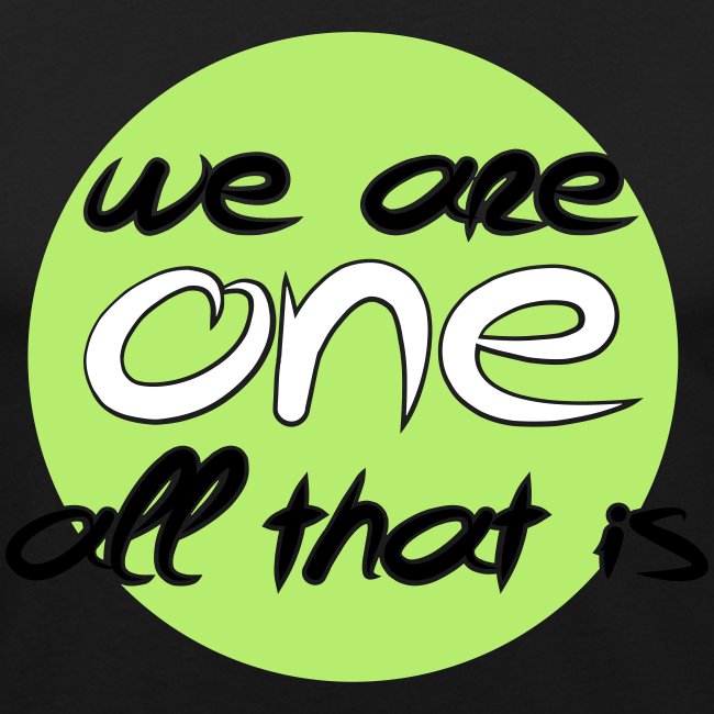We are all ONE