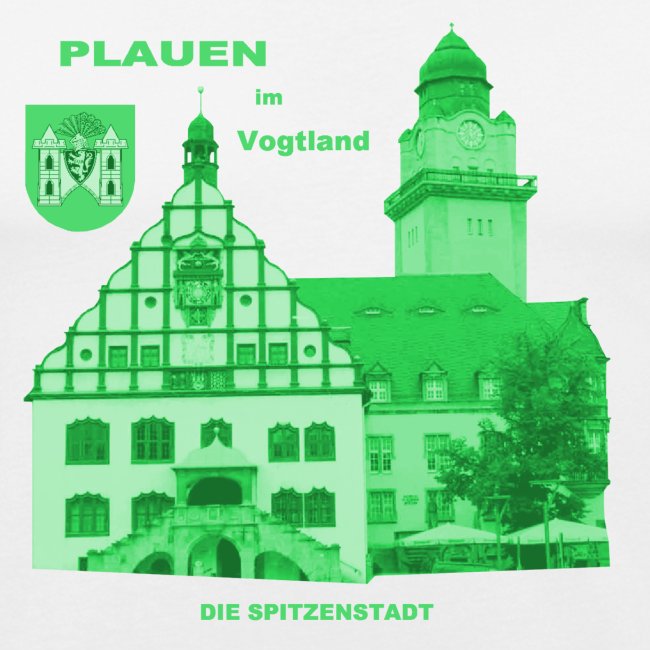 Plauen Vogtland Spitze Rathaus Wappen