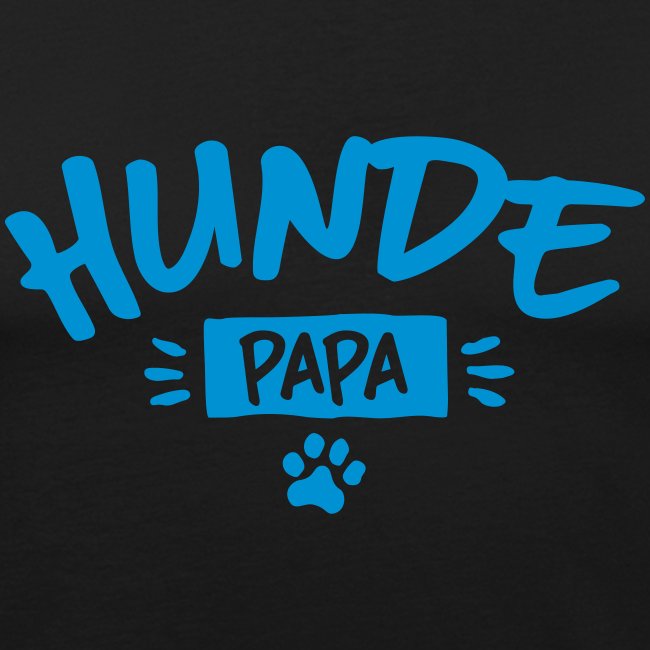 Hunde Papa - Männer Slim Fit T-Shirt