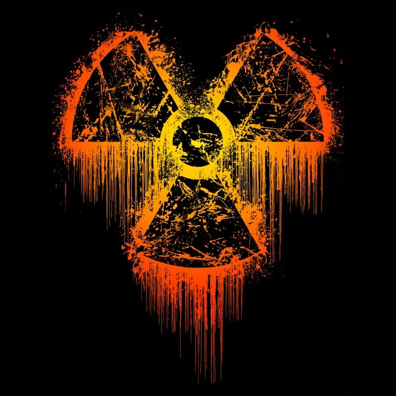 Atom Reaktor nuklear radioactiv verstrahlt gothic