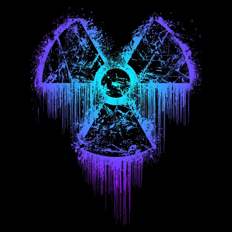 radioactiv nuclear atom reactor cyber gothic boom