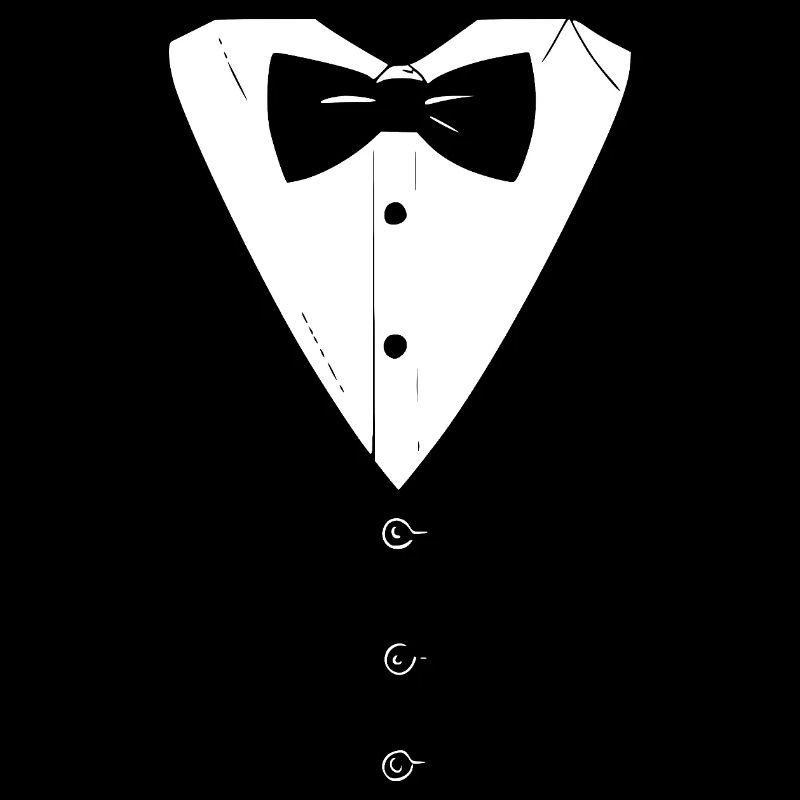 Anzug Fliege Kostüm Smoking Karneval schick