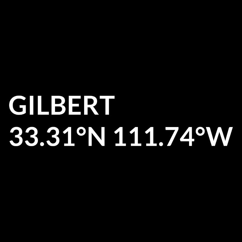 Gilbert, Arizona, USA Coordinates