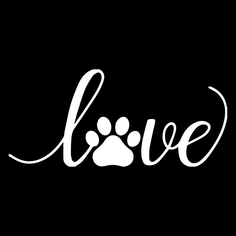 Love mit Hundepfote