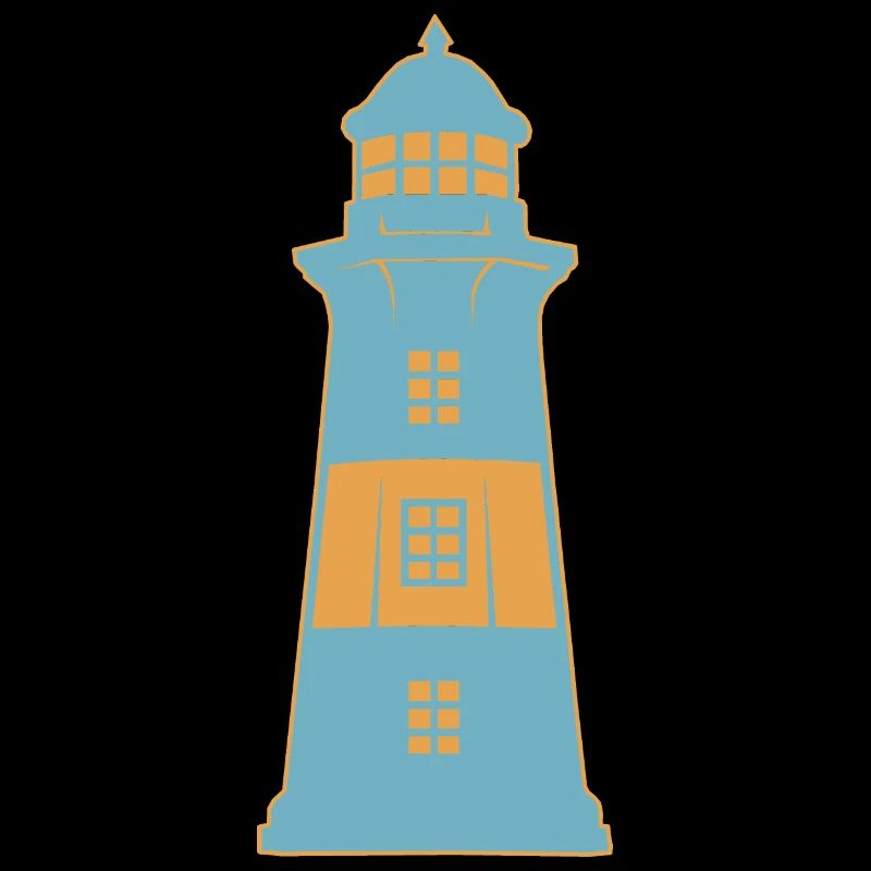Phare sur la côte maritime