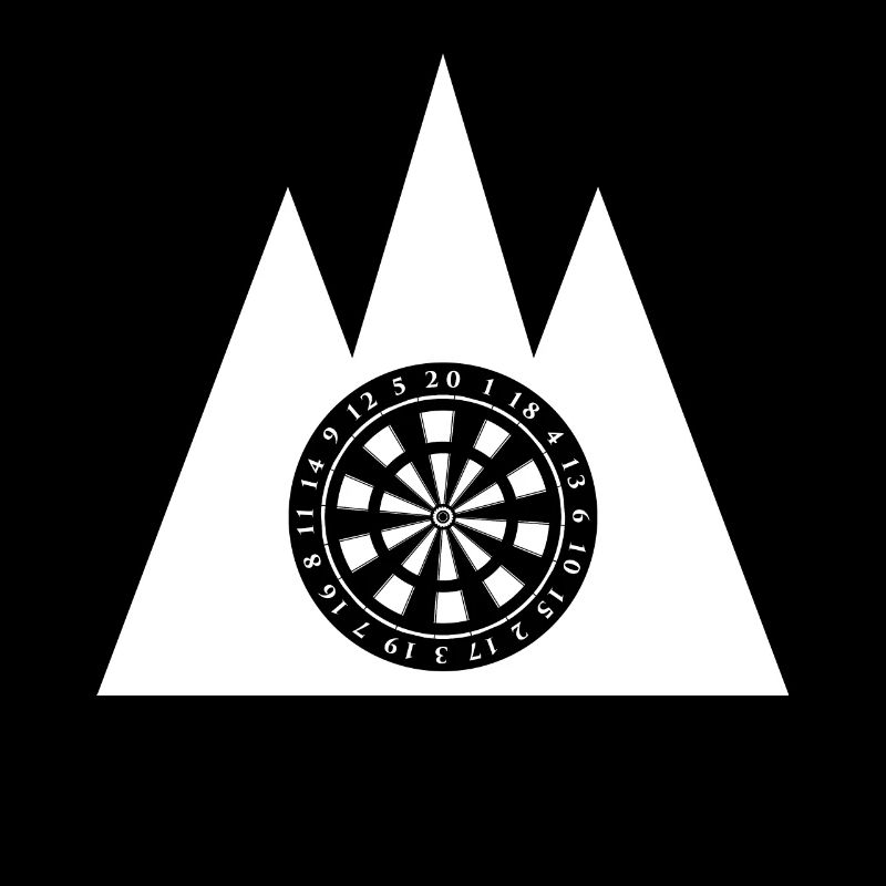 Triple triangle - dartboard -