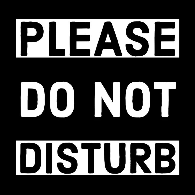 Prière de ne pas déranger