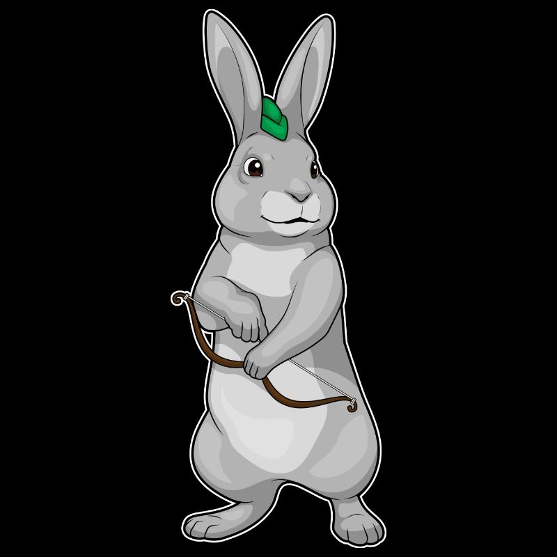 Arc d’archer lapin