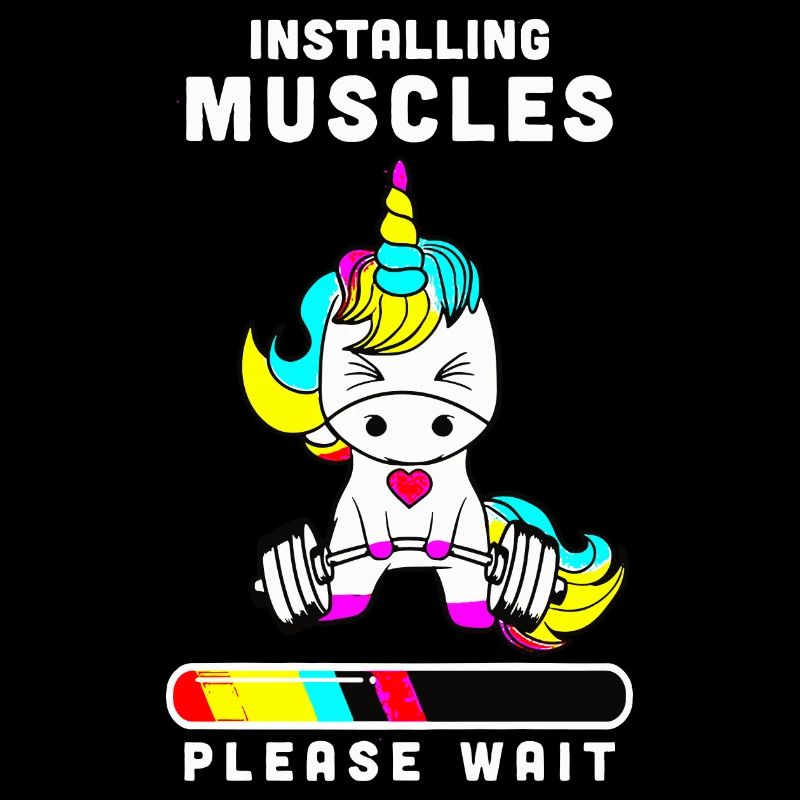 Lifting Installing Muscles Please Wait