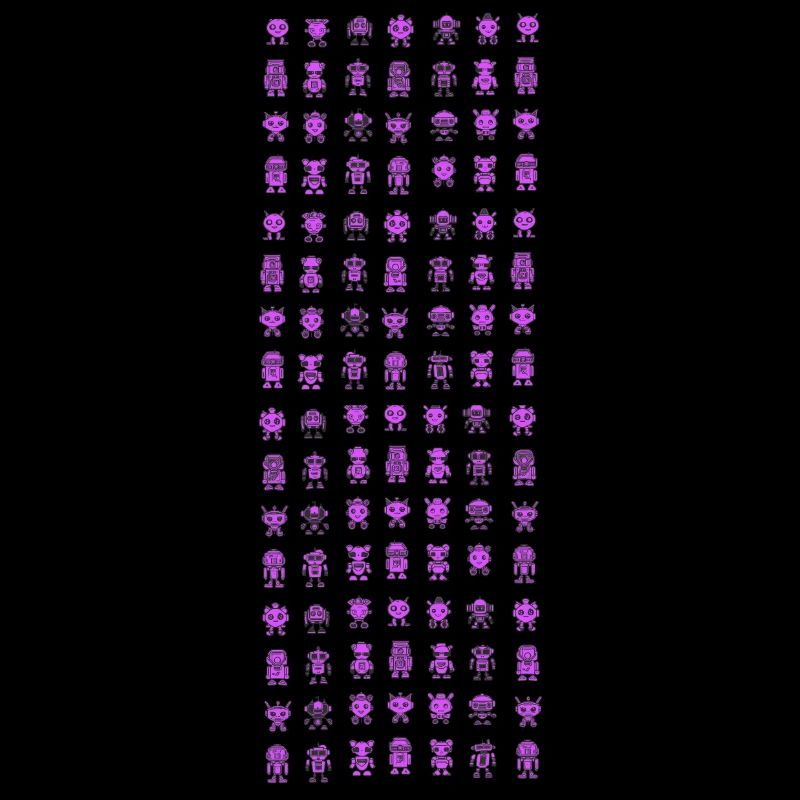 Robotermuster Roboter Muster